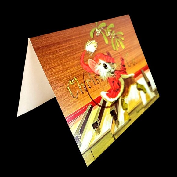 Instant Vintage Christmas Collection 1950s Hankie and Decor Bundle - Picture 11 of 13